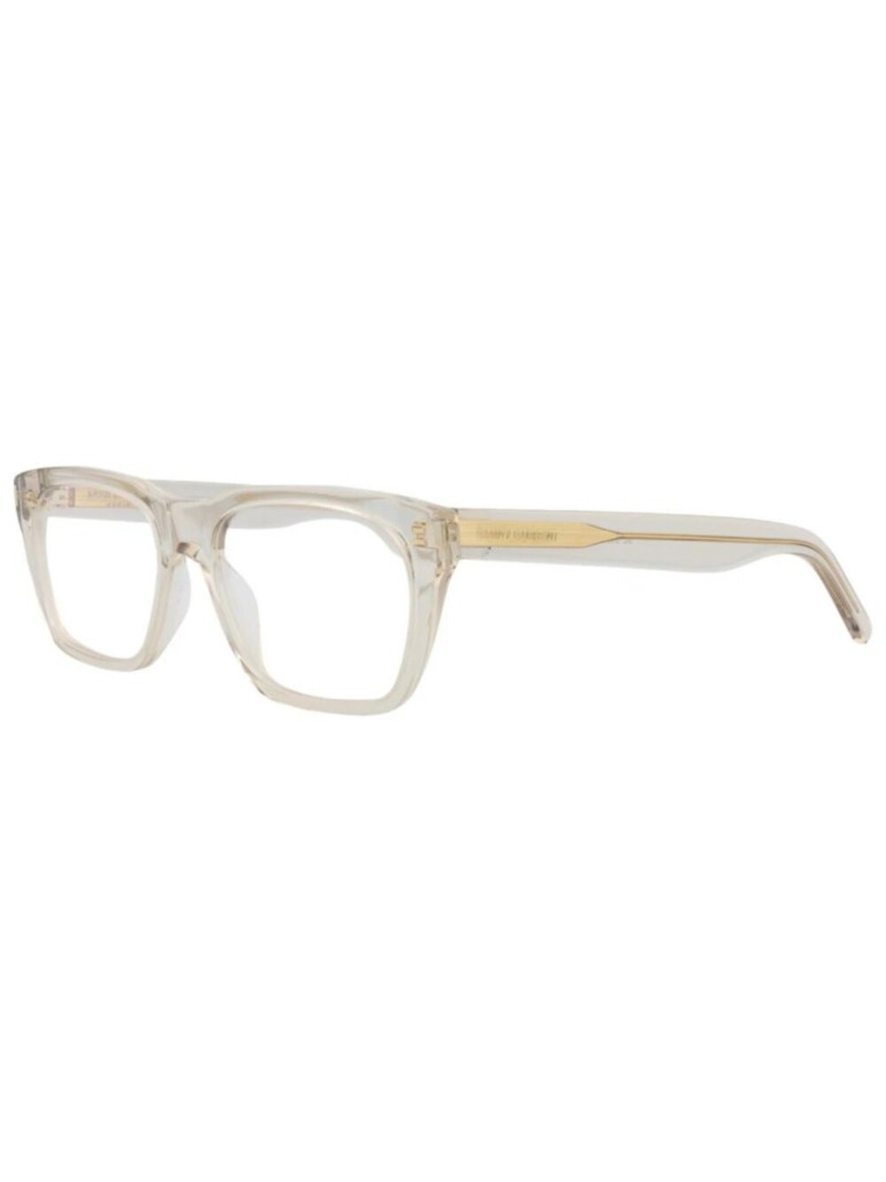 New Saint Laurent Women's Eyeglasses Square Rectangle Recycled Acetate Frame